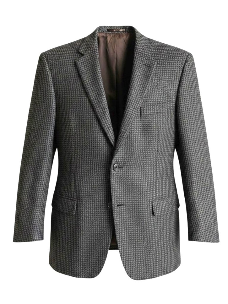 Ralph Lauren Men’s 100% Wool Houndstooth Sport Coat Blazer